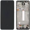 Samsung Galaxy A52 (SM-A525F), A52 5G (SM-A526B) LCD displej + dotyková plocha + rám biela - originál GH82-25524D, GH82-25526D, GH82-25754D, GH82-25602D