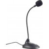 Gembird mikrofón, stolný, 3.5 mm jack, čierny MIC-205