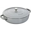 Staub Kastról so samopodlievacou pokrievkou 24 cm 2,4l sivý