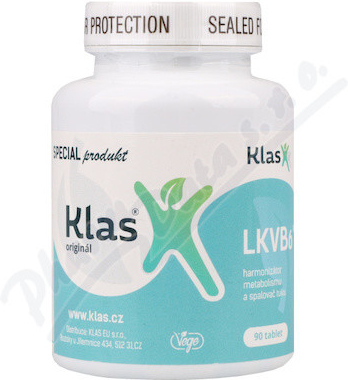 Klas LKVB 6 harm.metabolismu a spal.tuku 90 tabliet