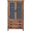 indickynabytok.sk - Vitrína Rami 100x180x45 indický masív palisander