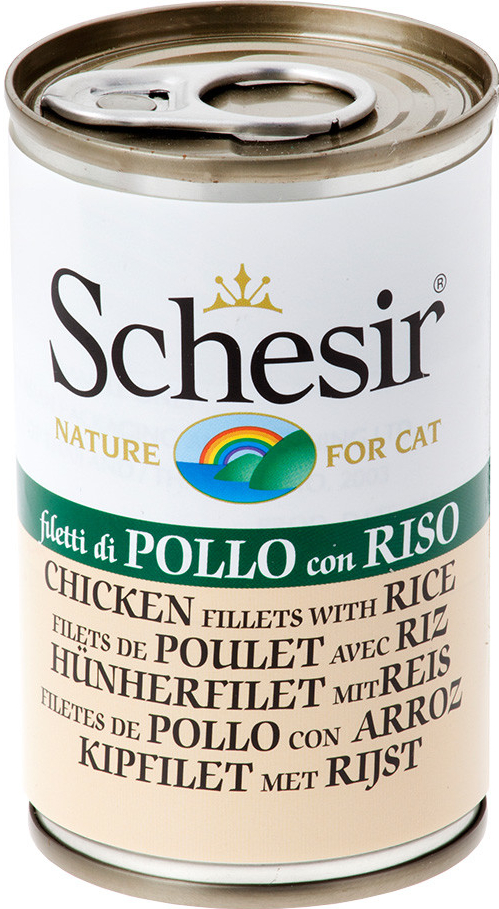 Schesir Cat kuřecí + ryža 140 g