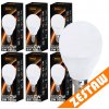 BERGE SADA 6x LED žiarovka G45 E14 8W 705lm - studená biela