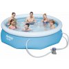 Bestway Bazén Fast Set 3,05 x 0,76 m s kartušovou filtráciou - 57270