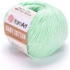 YarnArt - kvalitné a jemné YarnArt Baby Cotton Mentolová 435