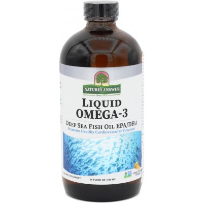 Nature's Answer Omega-3 rybí olej s príchuťou pomaranča 480 ml od 36,5 € -  Heureka.sk