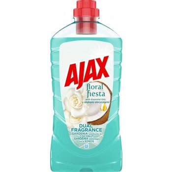 Ajax Floral Fiesta Dual Fragrance Gardenia & Coconut univerzálny čistiaci prostriedok 1 l