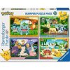 RAVENSBURGER Puzzle Pokémon 4x100 dielikov