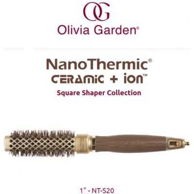 Kefa Olivia Garden NanoThermic Ceramic + ion Square Shaper NT-S20 NT-S20