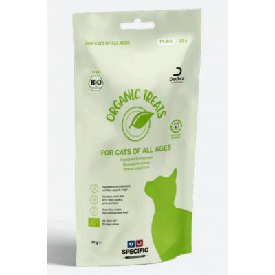 SPECIFIC FT BIO Organic Treats for cats 50 g
