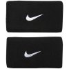 Nike Swoosh Double-Wide Wristbands - Čierny