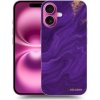 Picasee silikónový čierny obal pre Apple iPhone 17 - Purple