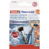 tesa Priehľadné dekoračné lepiace prúžky Powerstrips veľké, 8 ks