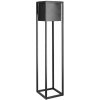SPRINGOS Kvetináč so stojanom 100 cm BOLD GA0189 čierna