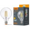 LED žiarovka E27 G95 Sphere 7W = 60W 806lm 4000K neutrálna biela 360° FILAMENT Stmievateľná Videx