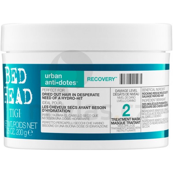 Vlasová regenerácia Tigi Bed Head Recovery Treatment Mask maska pro suché vlasy l 200 ml