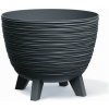 PROSPERPLAST Kvetináč FURU antracit 29cm