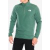 Flísová mikina The North Face 100 Glacier 1/4 Zip - duck green