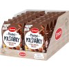 Vyrobené pre Emco Vankúšiky s čokoládovou príchuťou, kartón 12x175 g