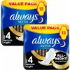 Always Ultra Secure Night hygienické vložky s krídlami 2x12ks Always
