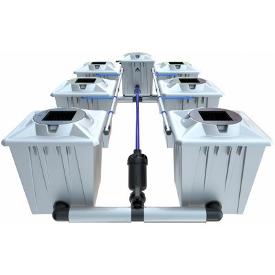 Alien Hydroponics RDWC 6POT Silver 20 l