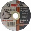 Mar-Pol Kotúč 125 x 1,0 x 22.2 mm M08114