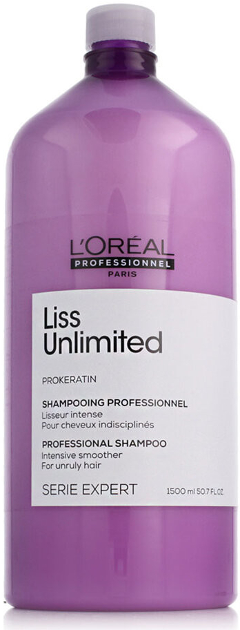 L\'Oréal Liss Unlimited vyhladzujúci šampón pre krepaté a neposlušné vlasy 1500 ml