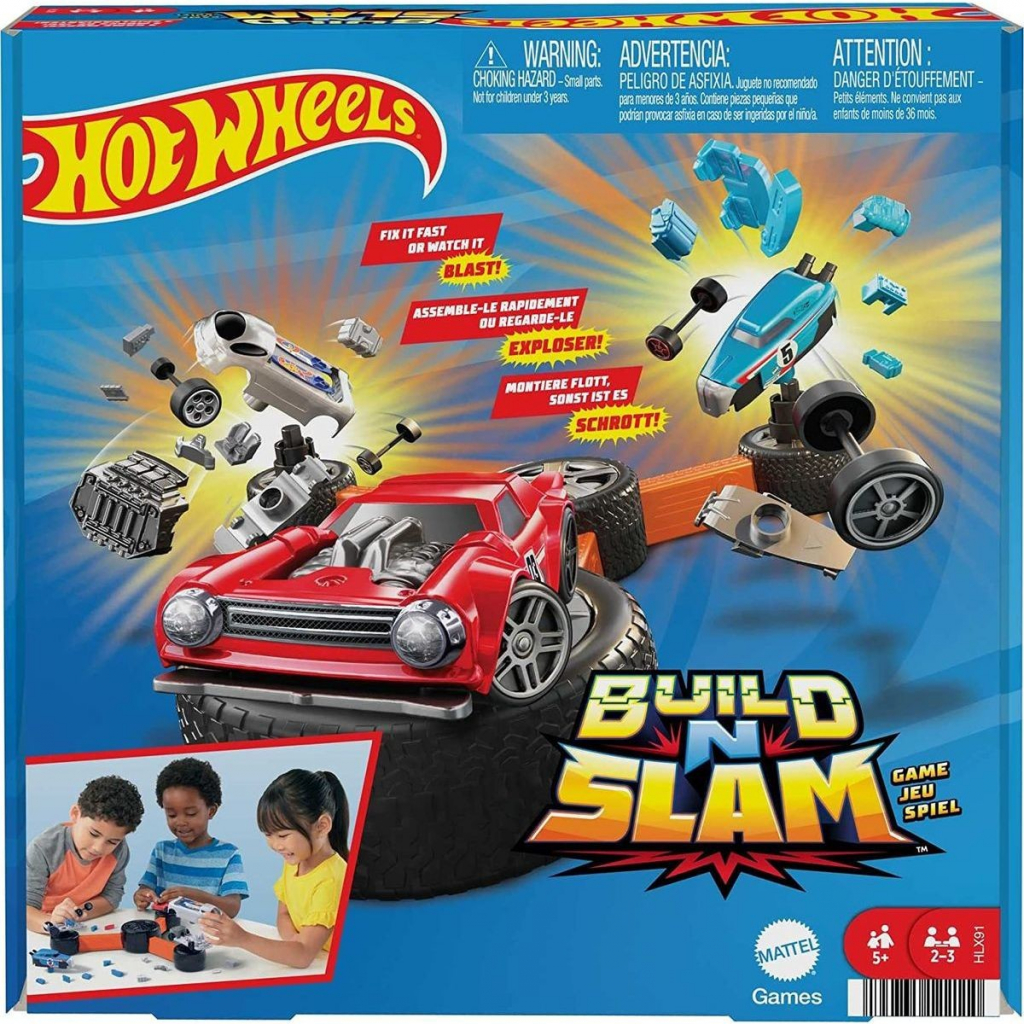 Mattel Hot Wheel hra Postav a rozbi autá