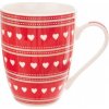 Orion Hrnček porcelánový RED LOVE 350 ml