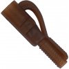 Giants fishing Záves na bočné olovo Lead Clip with Pin Brown/10ks