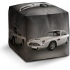 Sablio Taburet Cube Aston Martin Tmavé pozadie: 40x40x40 cm