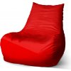 Sablio Sedací vak Bean Červená - 100 x 90 x 45 cm
