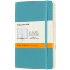 Moleskine Zápisník Classic - S (A6) | Mäkká väzba | Modrozelený
