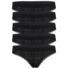 Elite Loap nohavičky bikiny RY7004 - 5 ks M čierna