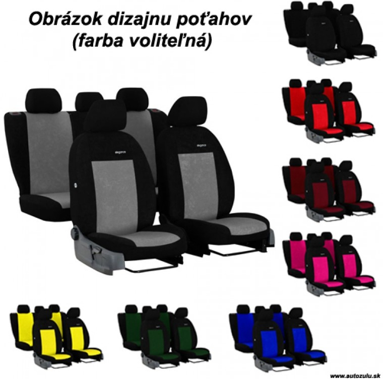 Autopoťah Elegance AUDI A4 S-LINE KOMBI (recaro sedačky) B8 2007-2015