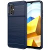 Zadný kryt Carbon modrý – Xiaomi Poco M5 / M4 5G
