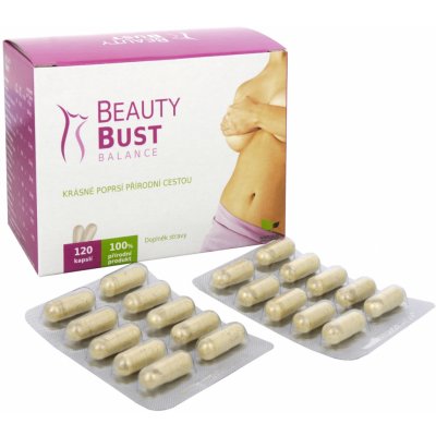 Natural Medicaments Beauty Bust Balance 120 kapsúl