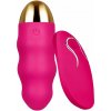Vibračné vajíčko Sensual M17-7, 12 vibračných režimov, USB, ružové