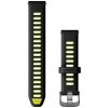 Garmin Quick Release (18mm) remienok ComfortFit, Black/ Amp Yellow Náhradný remienok na Garmin hodinky Quick Release