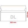 Obálka DL 110x220 mm samolepiaca, 50 ks