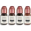 PERMA BLEND LUXE Dark Brows Mini Set pigmentov na obočie 4x15 ml