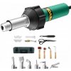 Horúcovzdušná zváračka plastov 1600W PVC TPO Vinyl horúci vzduch a 17 doplnkov