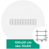 TopStone Gabiónová sieť 100×20 cm, oko 10×5 H