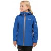 Dievčenská softshellová bunda KILPI, RAVIA tmavo modrá,Biela 158