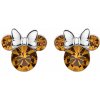 Disney Trblietavé strieborné náušnice kôstky Minnie Mouse ES00028SNOVL.CS