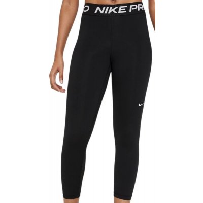 Women's leggings Nike Pro 365 Tight Crop W - smoke grey/htr/black