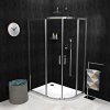 Gelco SIGMA SIMPLY štvrťkruhový sprchový kút 120x90 cm Číre/Chróm R550 Posuvné dv. SPH GS1290