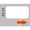 Niimbot etikety RP 12 × 22 mm 260 ks White na D11 a D110