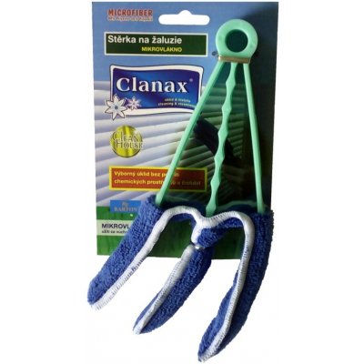 Clanax Čistič žalúzií mikrovlákno, farby mix
