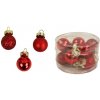 Vánoční ozdoba sada 24 ks S0172 C dia 2 x 2,5 cm